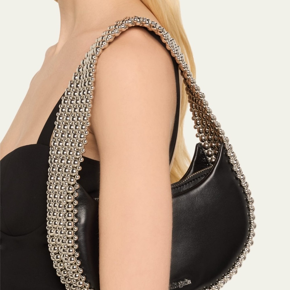 Cult Gaia beaded shoulder purse